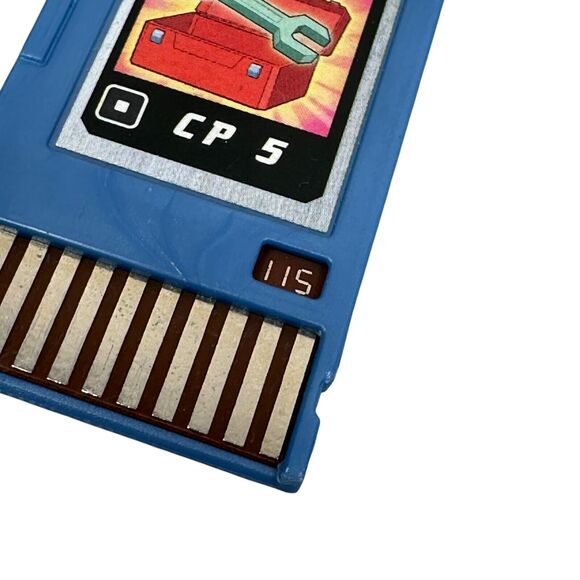 MegaMan Battle Chip CP 5 115 for Mega Man PET 2004 Takara - Picture 3 of 3